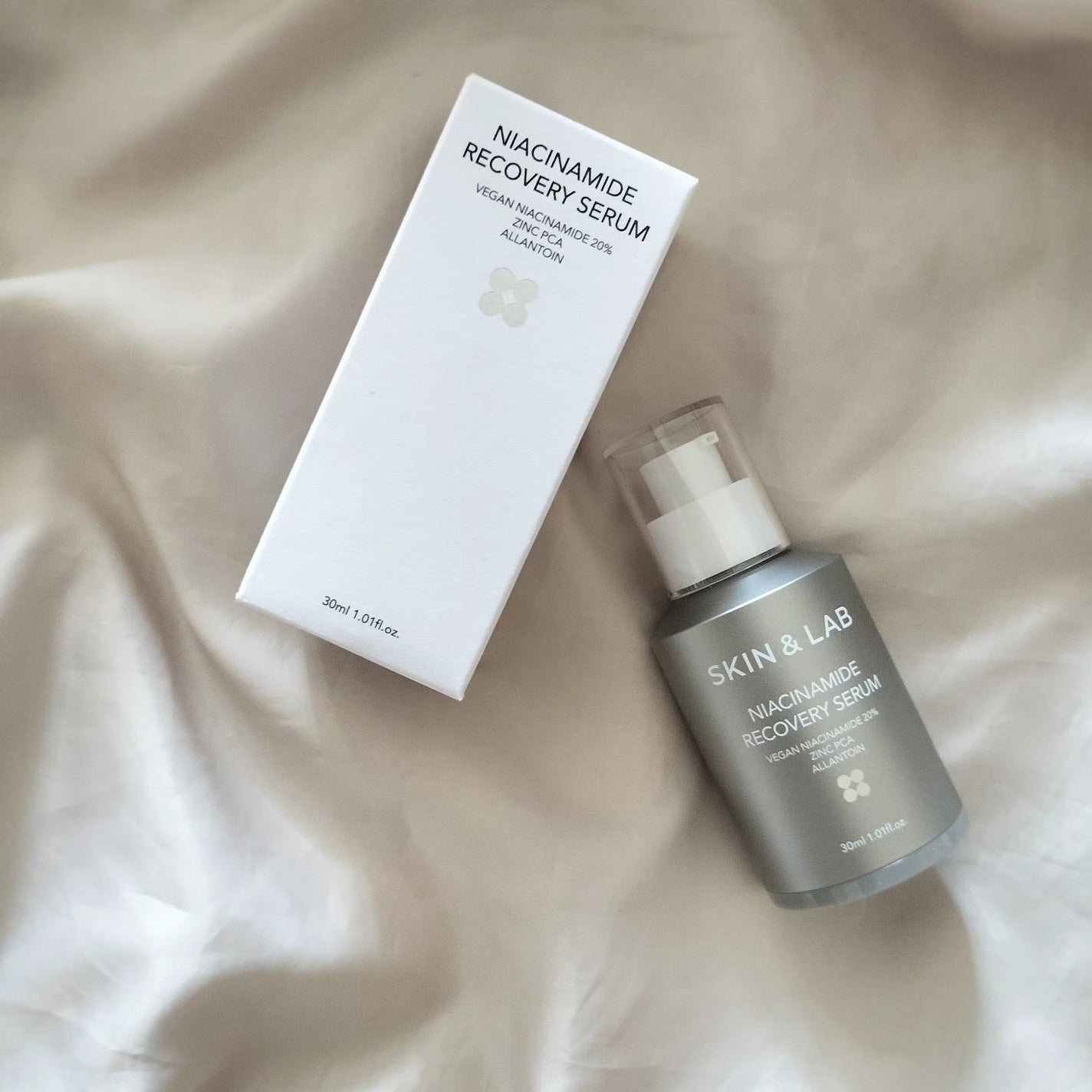 ヴィーガンナイアシンアミドリカバリーセラム/SKIN&LAB/美容液を使ったクチコミ(1枚目)