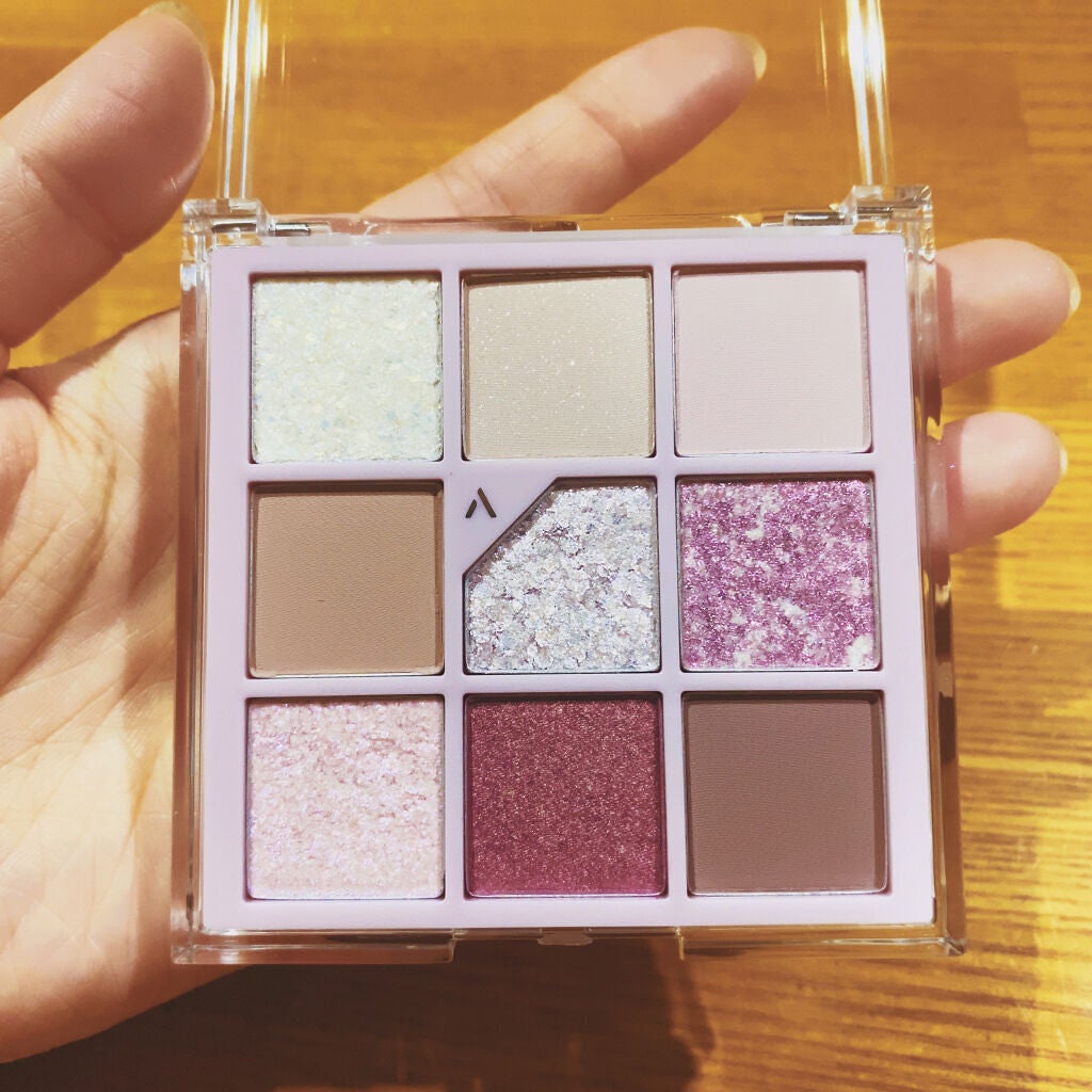 グリッターペディアアイパレット/unleashia/アイシャドウパレットを使ったクチコミ(2枚目)
