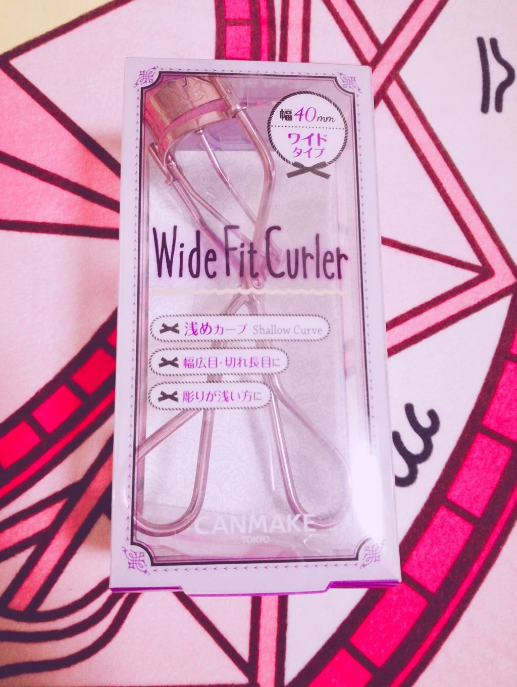 ワイドフィットカーラー/キャンメイク/ビューラーを使ったクチコミ(1枚目)