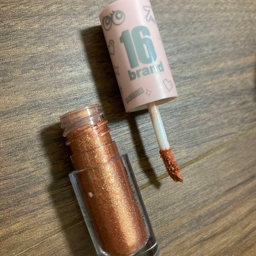 CANDYROCK SUGARPARTY/16BRAND/リキッドアイシャドウを使ったクチコミ(2枚目)