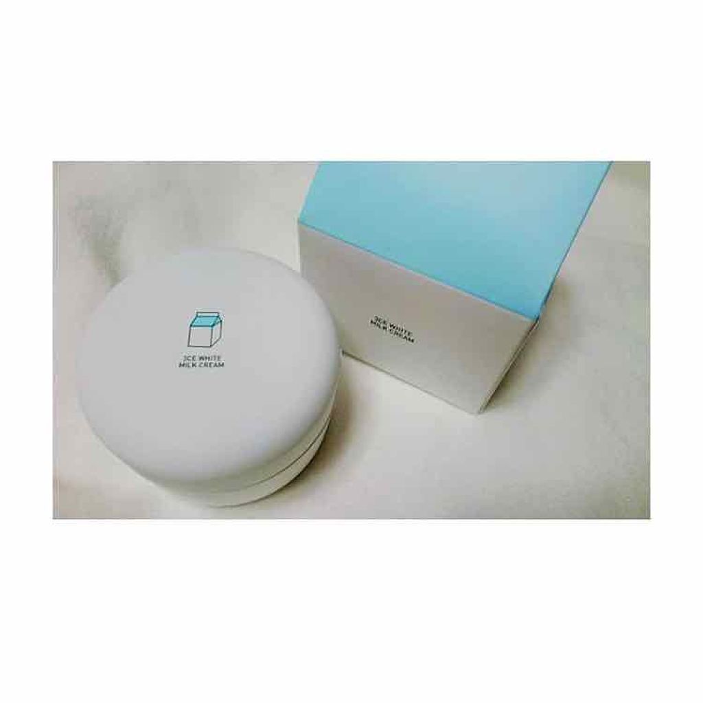 WHITE MILK CREAM/3CE/フェイスクリームを使ったクチコミ（1枚目）