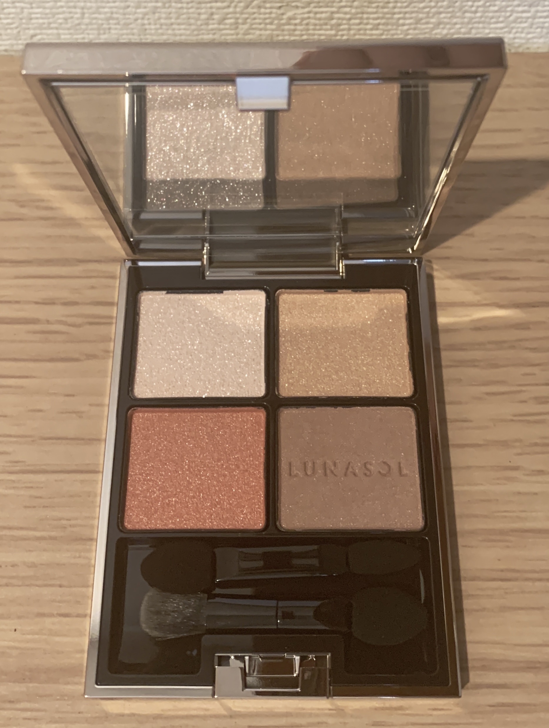 アイカラーレーション EX40 Mellow Sunset/LUNASOL/アイシャドウパレットを使ったクチコミ（1枚目）