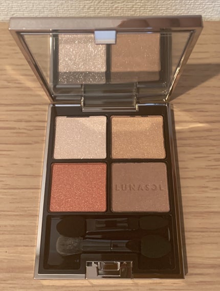 アイカラーレーション EX40 Mellow Sunset/LUNASOL/アイシャドウパレットの画像