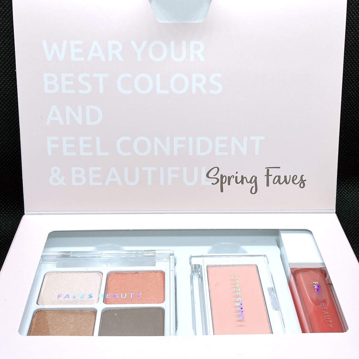 フェイブスボックス FAVES BOX SPRING/FAVES BEAUTY/メイクアップキットを使ったクチコミ（1枚目）