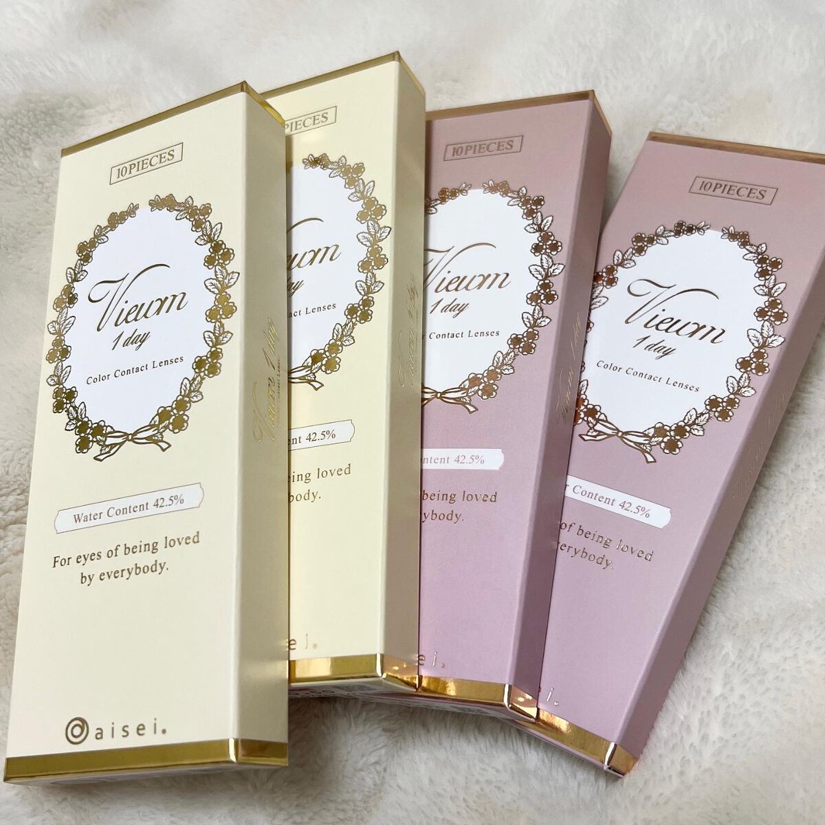 ビュームワンデー フェミニンピーチ/ビューム/ワンデー（１DAY）カラコンを使ったクチコミ（2枚目）