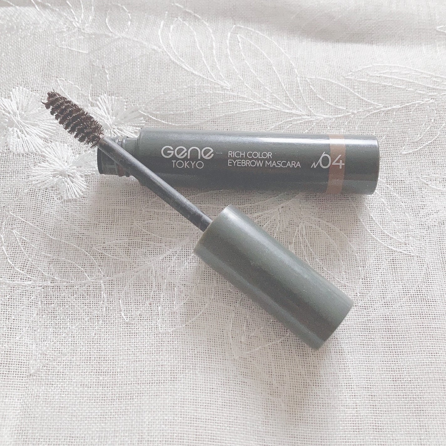 リッチカラー アイブロウマスカラ/GENE TOKYO/眉マスカラを使ったクチコミ(4枚目)