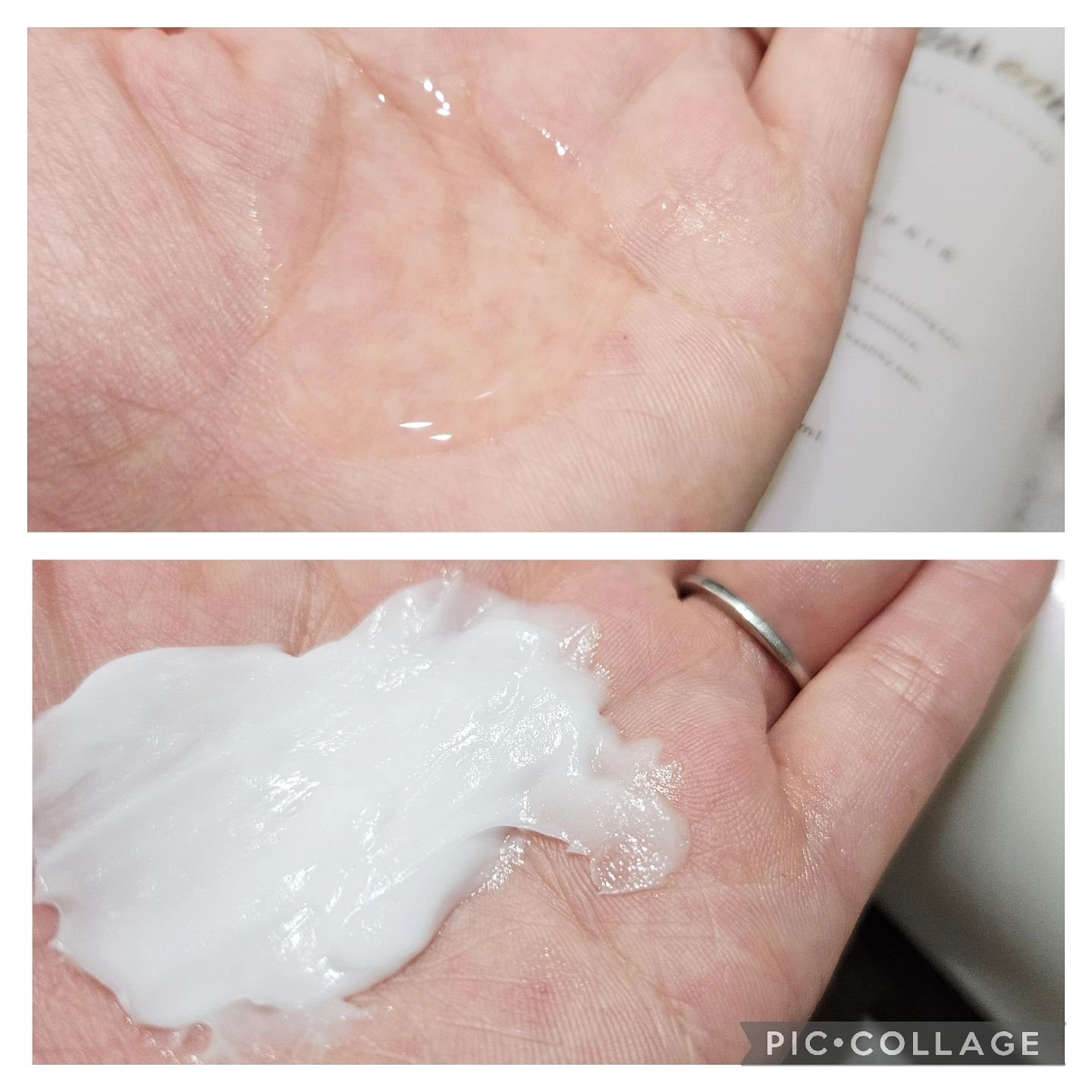 リポアシャンプー/リポアトリートメント/plus eau/市販シャンプーを使ったクチコミ（2枚目）