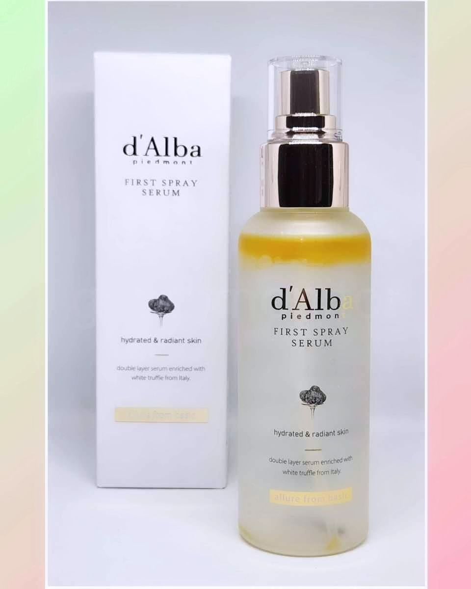 ダルバ ホワイトトリュフファーストスプレーセラム/ダルバ/ミスト状化粧水を使ったクチコミ(1枚目)