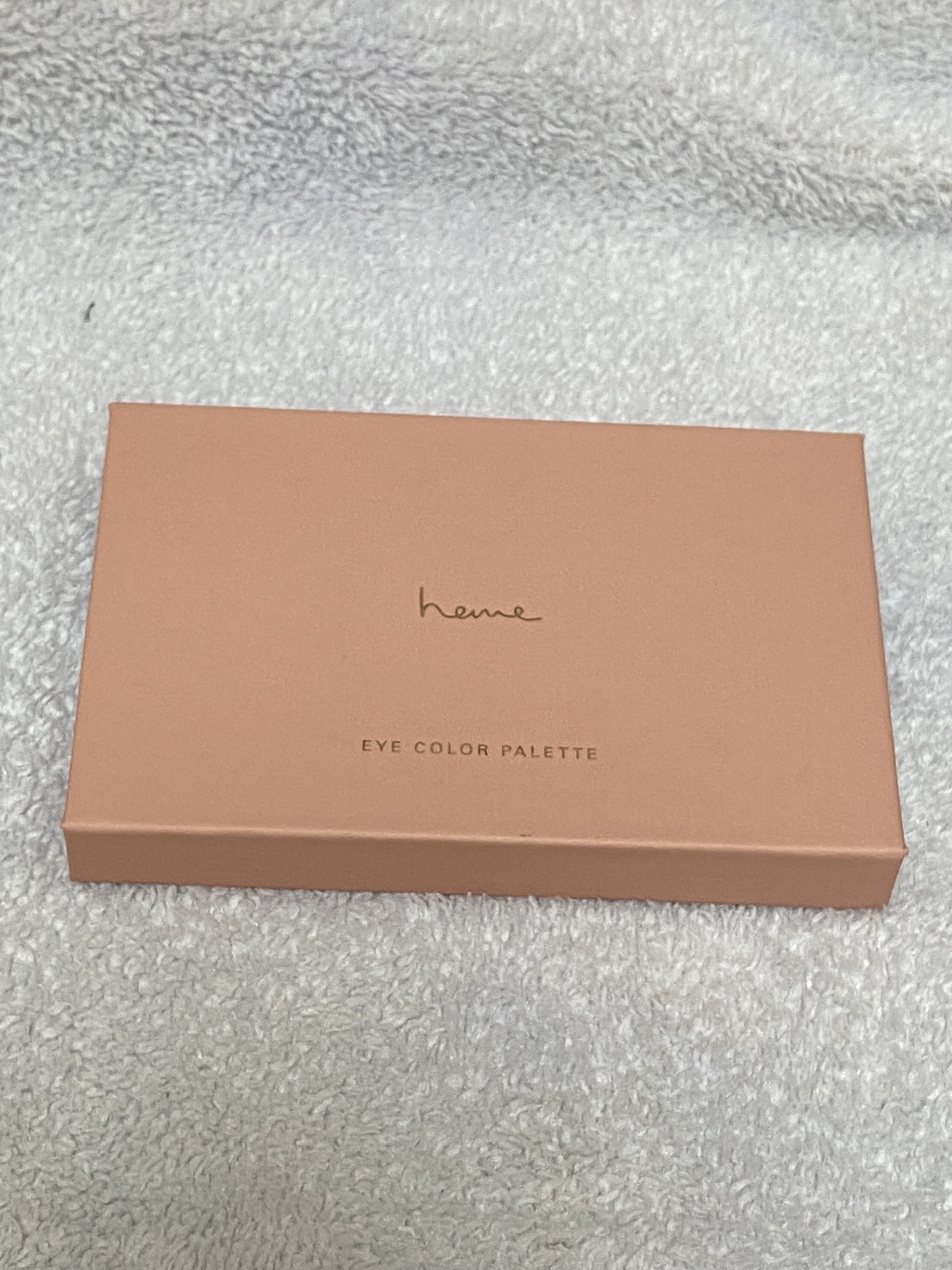 アイカラーパレット コットンローズ/heme/アイシャドウパレットを使ったクチコミ（1枚目）