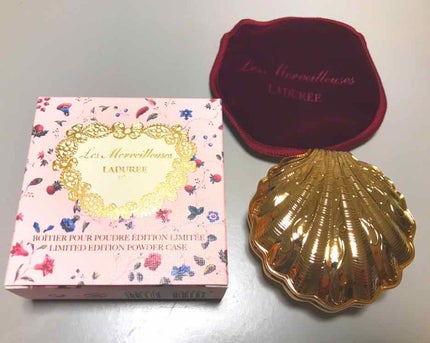 プレスト パウダー デュオ/レ・メルヴェイユーズ ラデュレ/プレストパウダーを使ったクチコミ(1枚目)