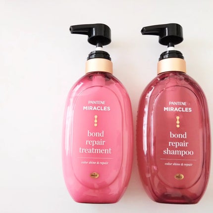 ボンド リペア (カラーシャイン & リペア) シャンプー & トリートメント/パンテーン/市販シャンプーを使ったクチコミ(1枚目)