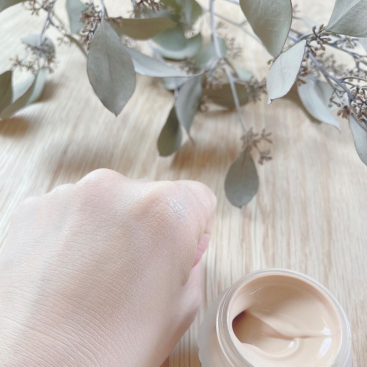 フォンダン クリーム ファンデーション/PAUL & JOE BEAUTE/クリーム・エマルジョンファンデーションを使ったクチコミ（2枚目）