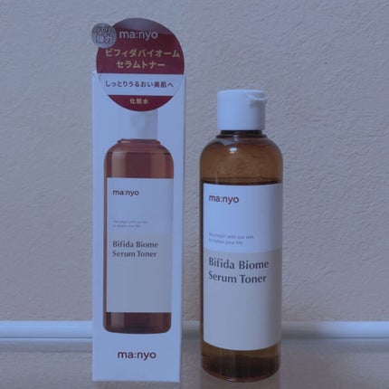 ビフィダバイオームアンプルトナー/manyo/化粧水を使ったクチコミ(1枚目)