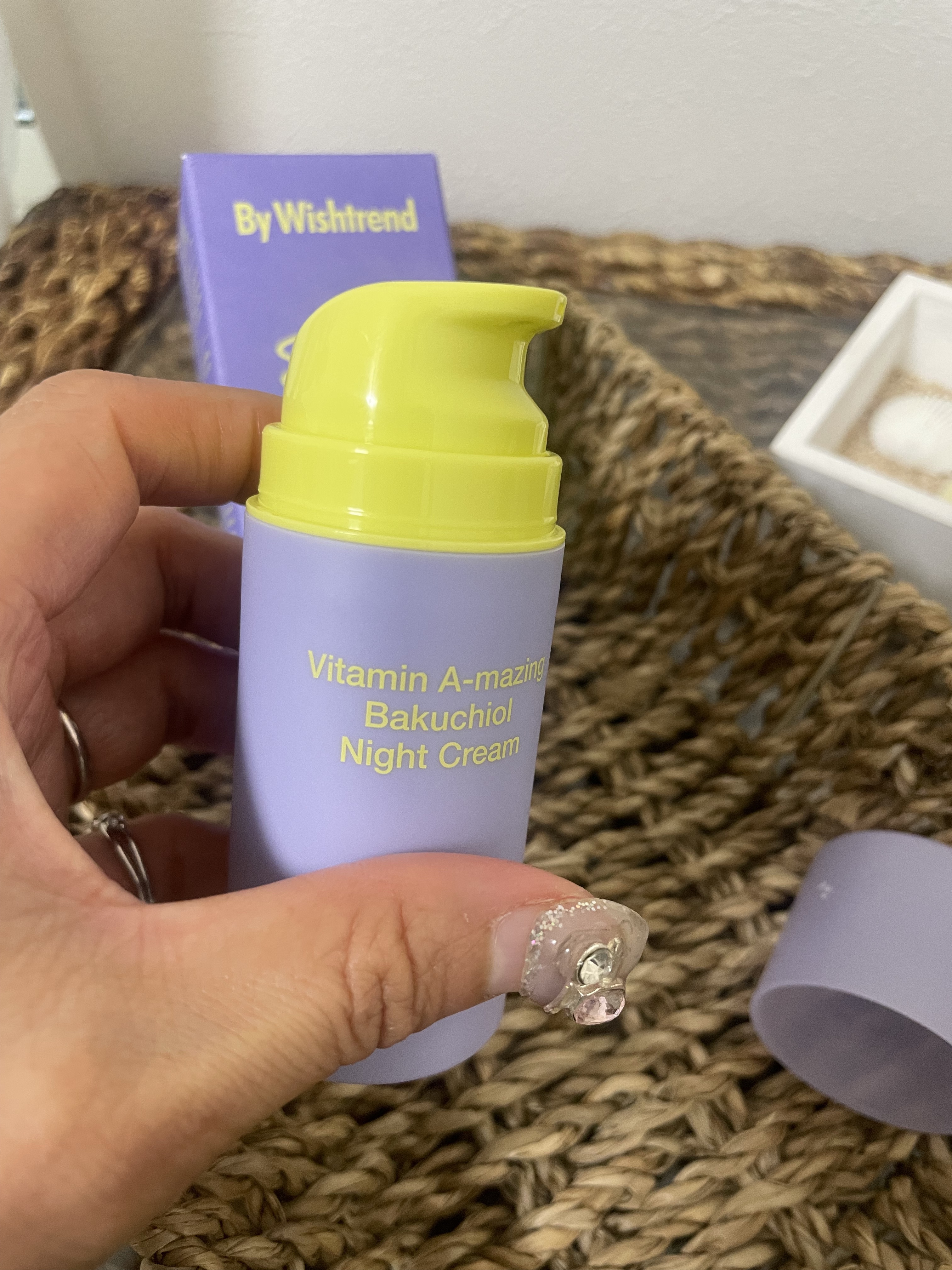 ビタミンA-mazingバクチオールナイトクリーム/By Wishtrend/フェイスクリームを使ったクチコミ（3枚目）