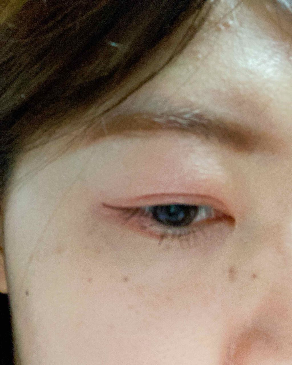 EYE OPENING LINER/UZU BY FLOWFUSHI/リキッドアイライナーを使ったクチコミ(3枚目)