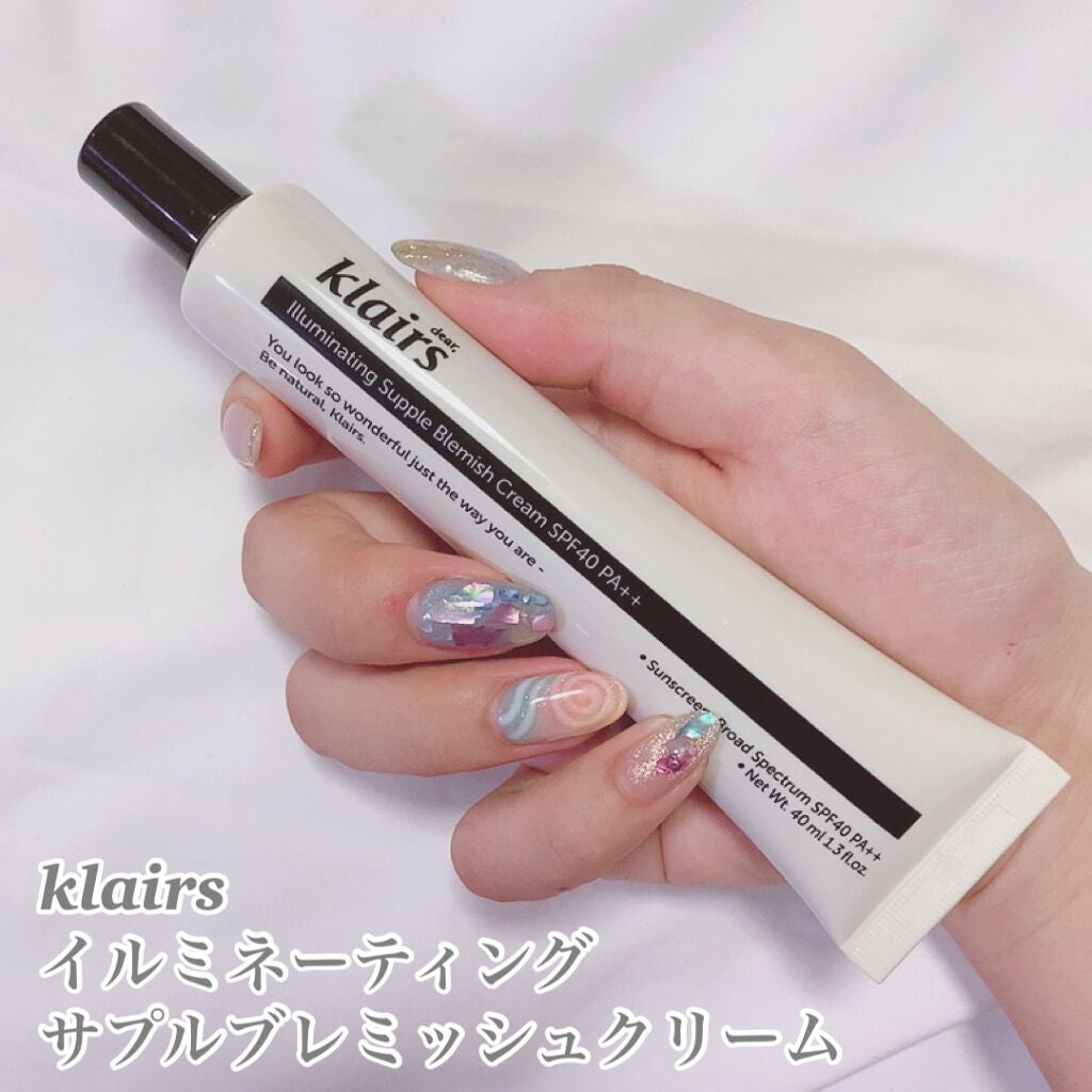 イルミネーティングサプルブレミッシュクリーム(40ml)/Klairs/化粧下地を使ったクチコミ(2枚目)