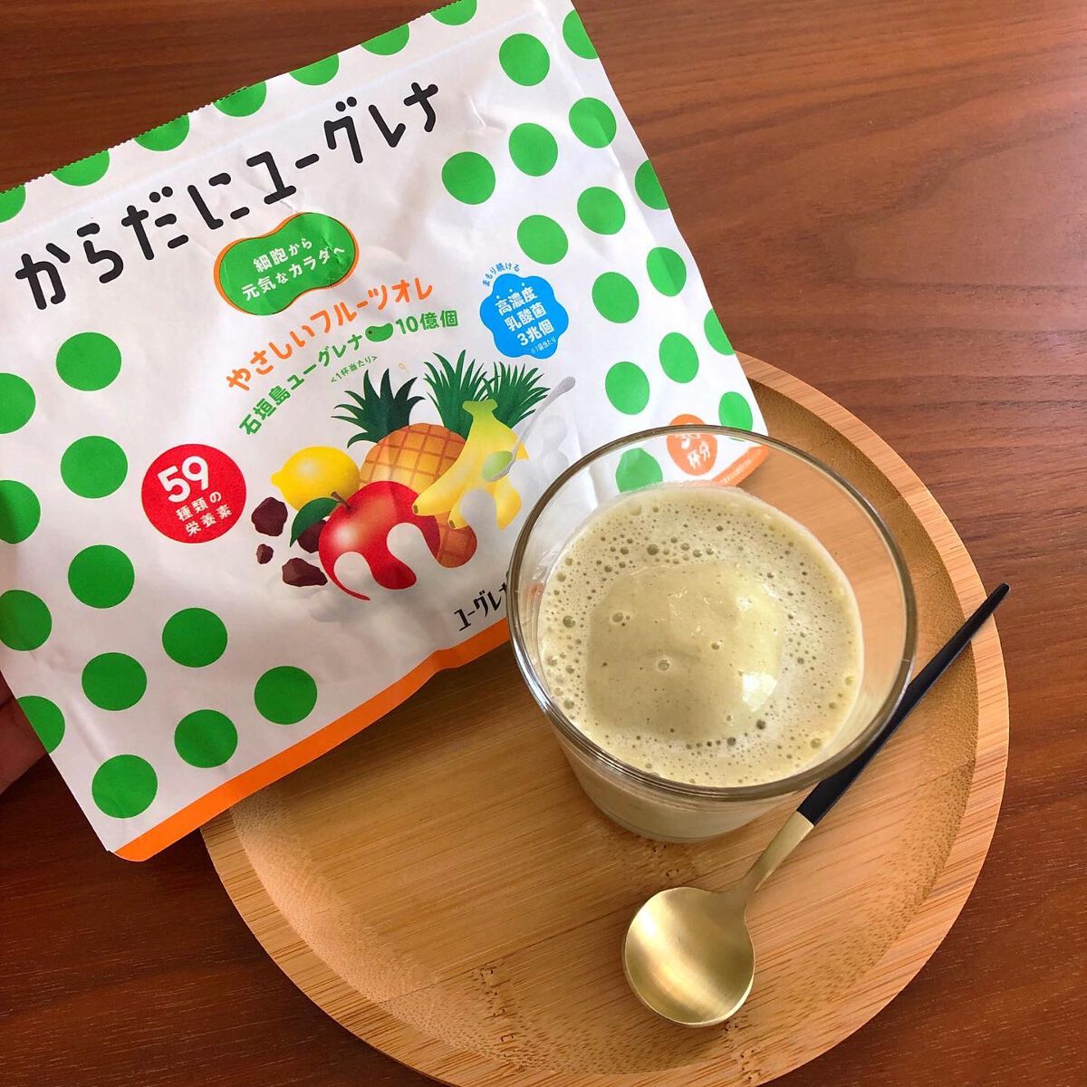 riko on LIPS 「一つ星シェフ羽鳥周作氏監修の「からだにユーグレナやさしいフルー..」(1枚目)