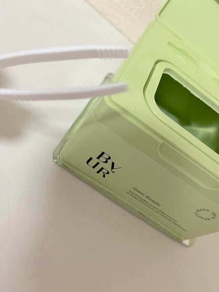 バイユア スージンググリーン デイリーアクアセラムマスク/ByUR/シートマスク・パックを使ったクチコミ(4枚目)