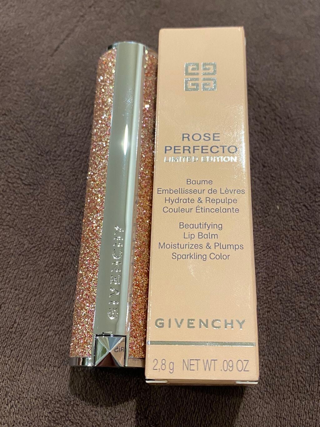 ローズ・パーフェクト/GIVENCHY/リップバームを使ったクチコミ(1枚目)