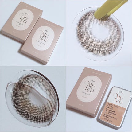 ミューテッド/OLOLA/カラーコンタクトレンズを使ったクチコミ(2枚目)