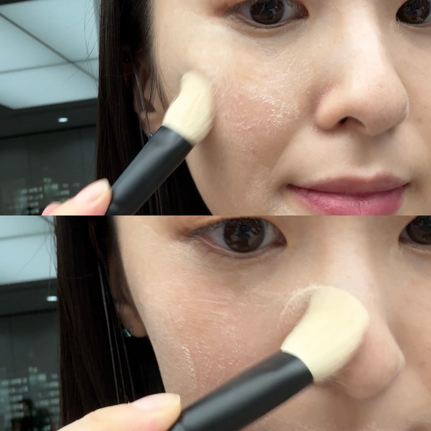 BISOU Diamond Glowのクチコミ「先日MAQUIAを発行している集英社で
メイクイベントに参加してきました〜💖
⁡
プロのメイク.....」（2枚目）