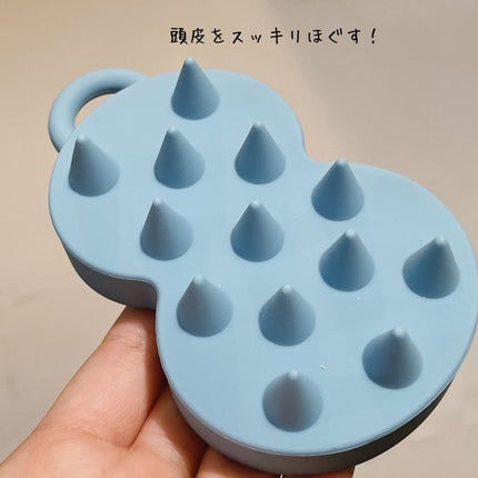 スパ やみつき 頭皮マッサージブラシ ソフト/エイトザタラソ/スカルプブラシを使ったクチコミ(1枚目)