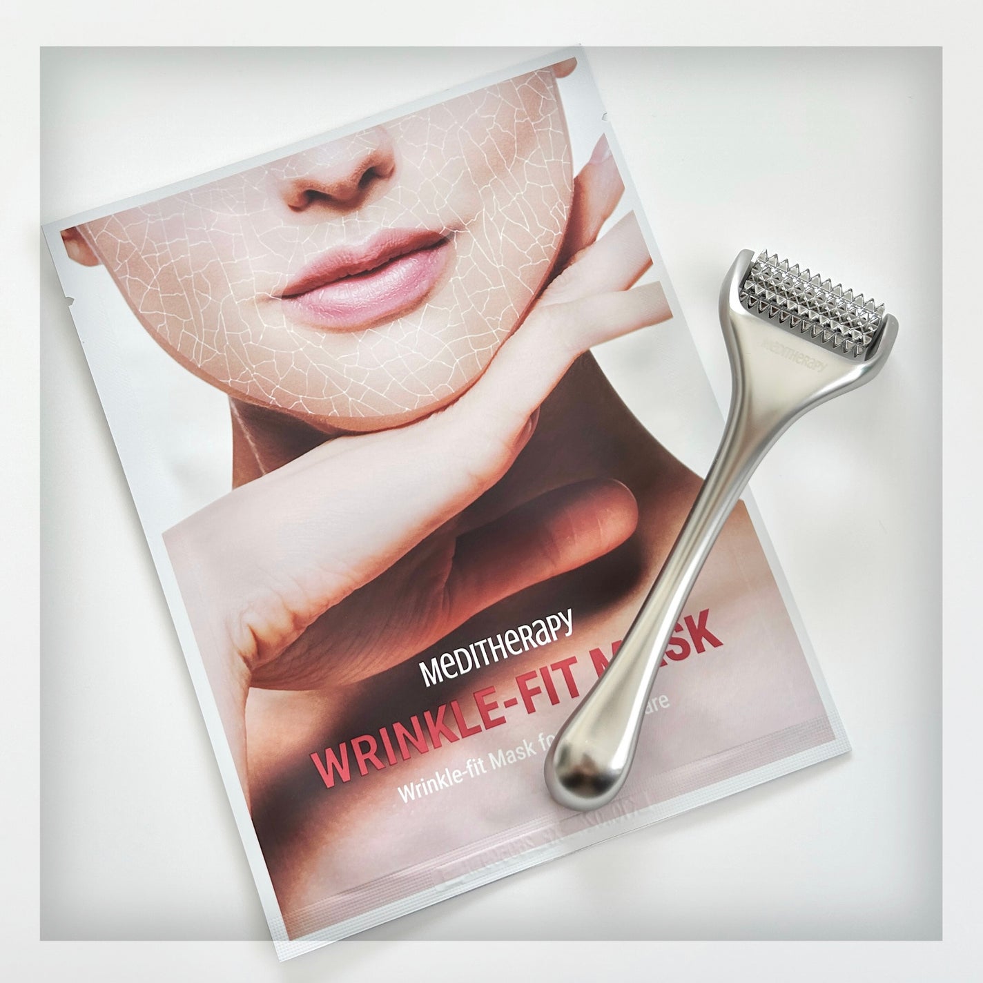 リンクルフィットマスク+ニードルローラー/MEDITHERAPY/美顔器・マッサージを使ったクチコミ(2枚目)
