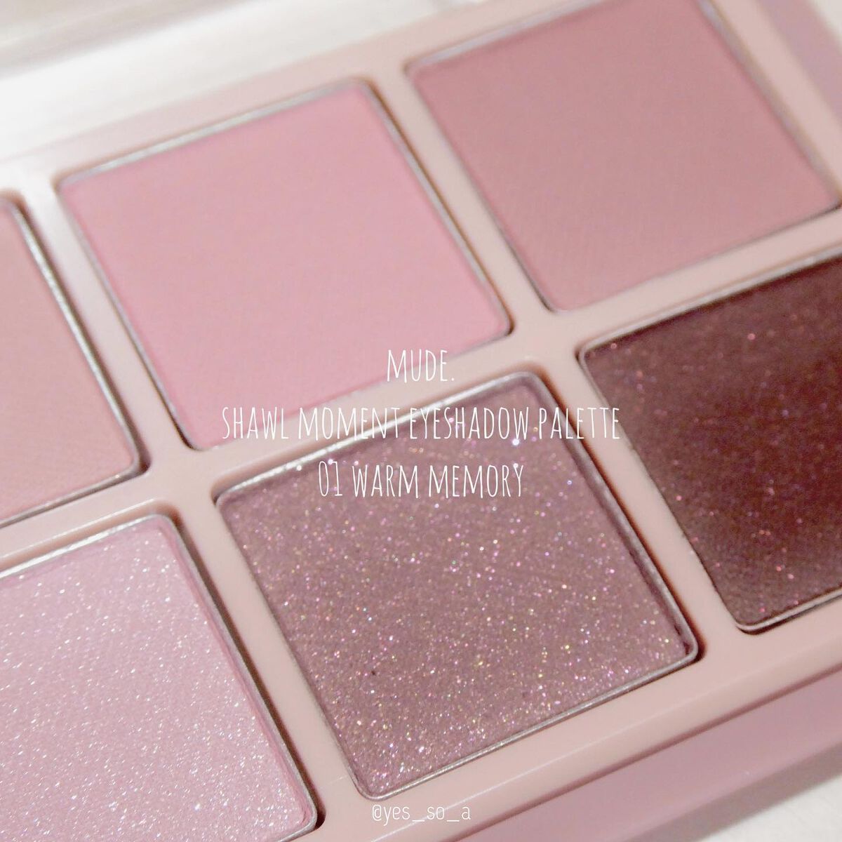 MDショールモーメント アイシャドウパレット/mude./アイシャドウパレットを使ったクチコミ（2枚目）