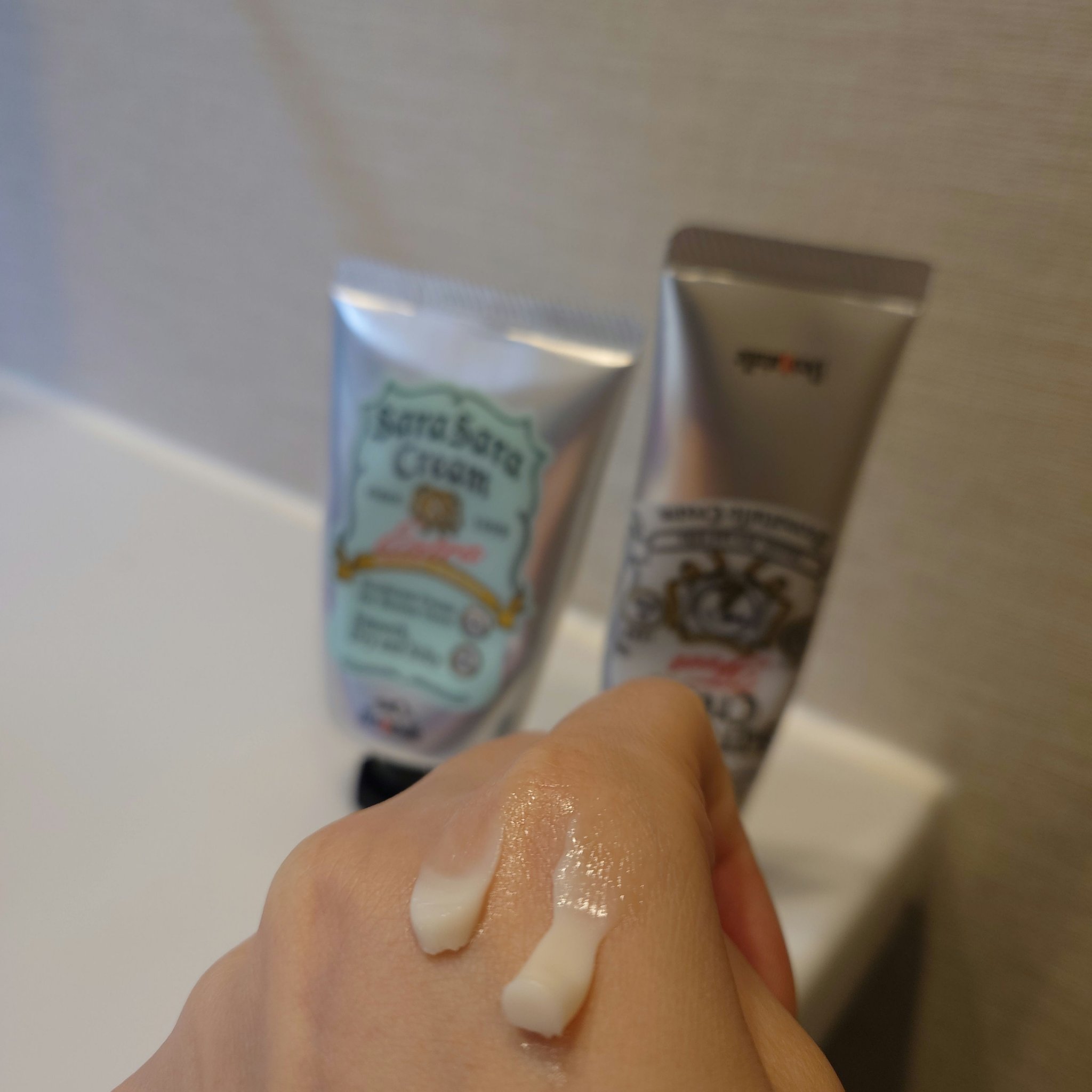 薬用足指さらさらクリーム/デオナチュレ/デオドラント・制汗剤を使ったクチコミ（2枚目）