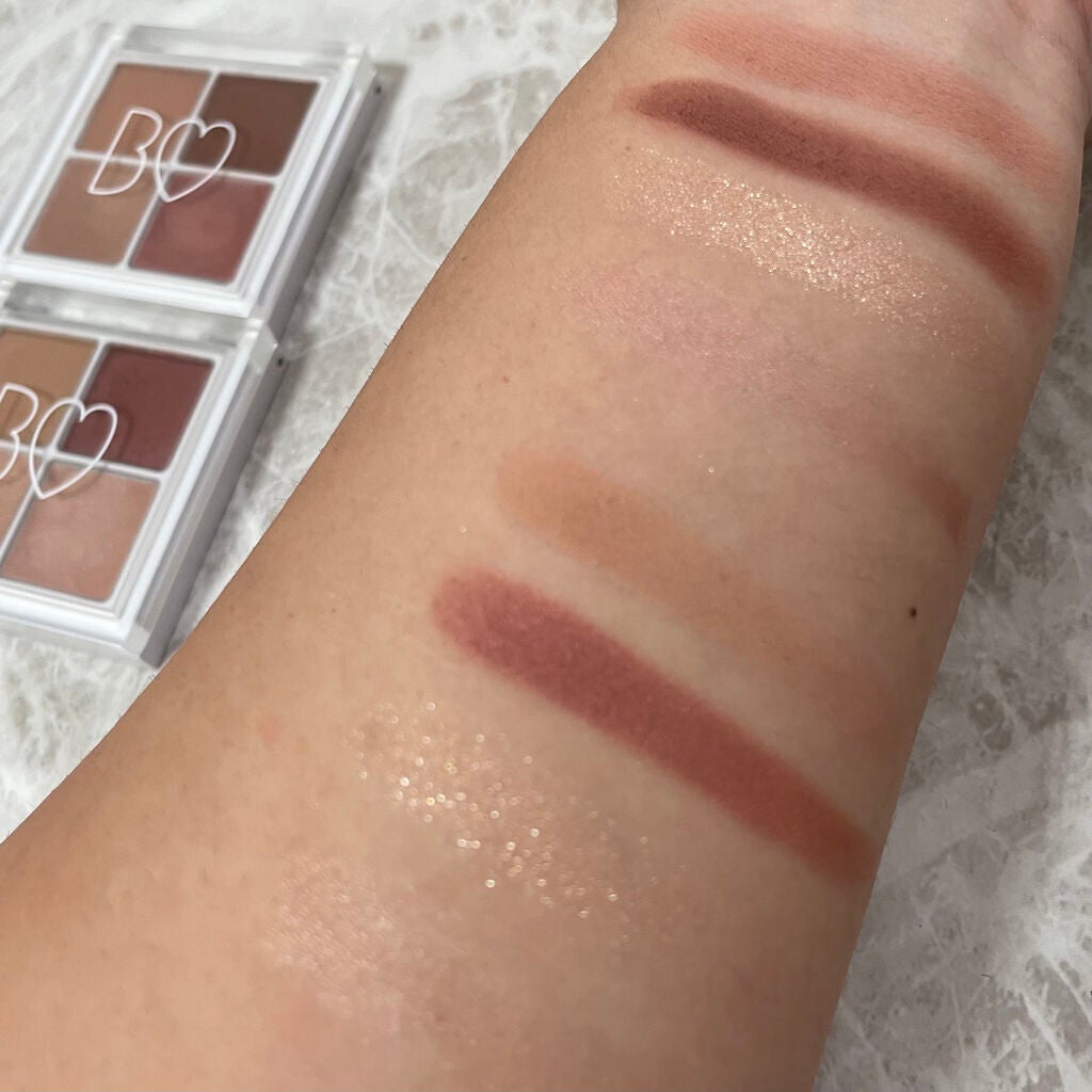 THE アイパレR/b idol/アイシャドウパレットを使ったクチコミ(4枚目)