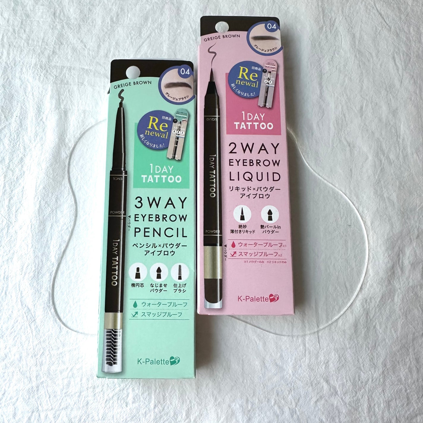 ラスティングツーウェイアイブロウ リキッドWpa/K-パレット/リキッドアイブロウを使ったクチコミ(1枚目)