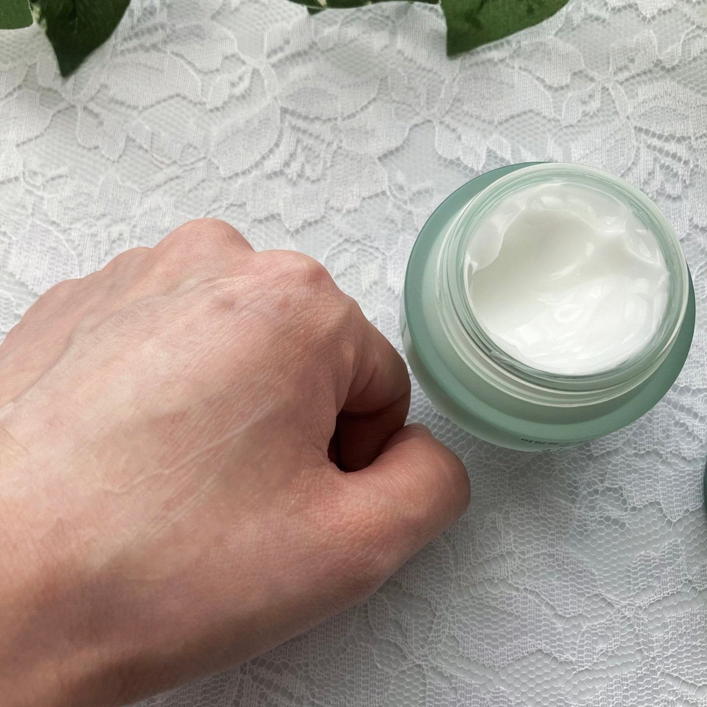 ピュアアルテミシア カーミングウォータークリーム/HANYUL(ハンユル)/フェイスクリームを使ったクチコミ(5枚目)