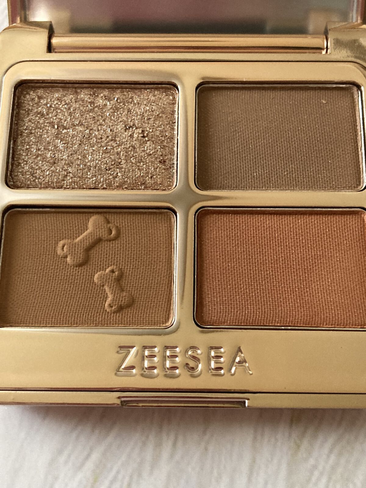 アニマルアイシャドウ(4シェード)/ZEESEA/アイシャドウパレットを使ったクチコミ（2枚目）