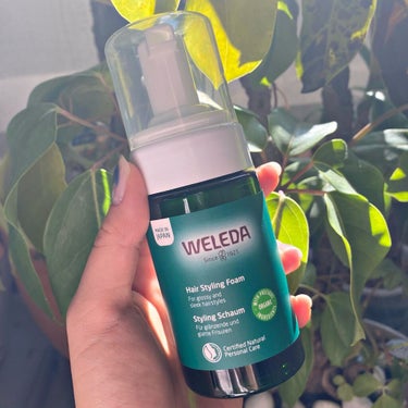 WELEDA ヘアフォームのクチコミ「WELEDA
#ヘアフォーム
100mL/2,400円

ヴェレダの新オーガニックヘアケアシリ.....」（2枚目）