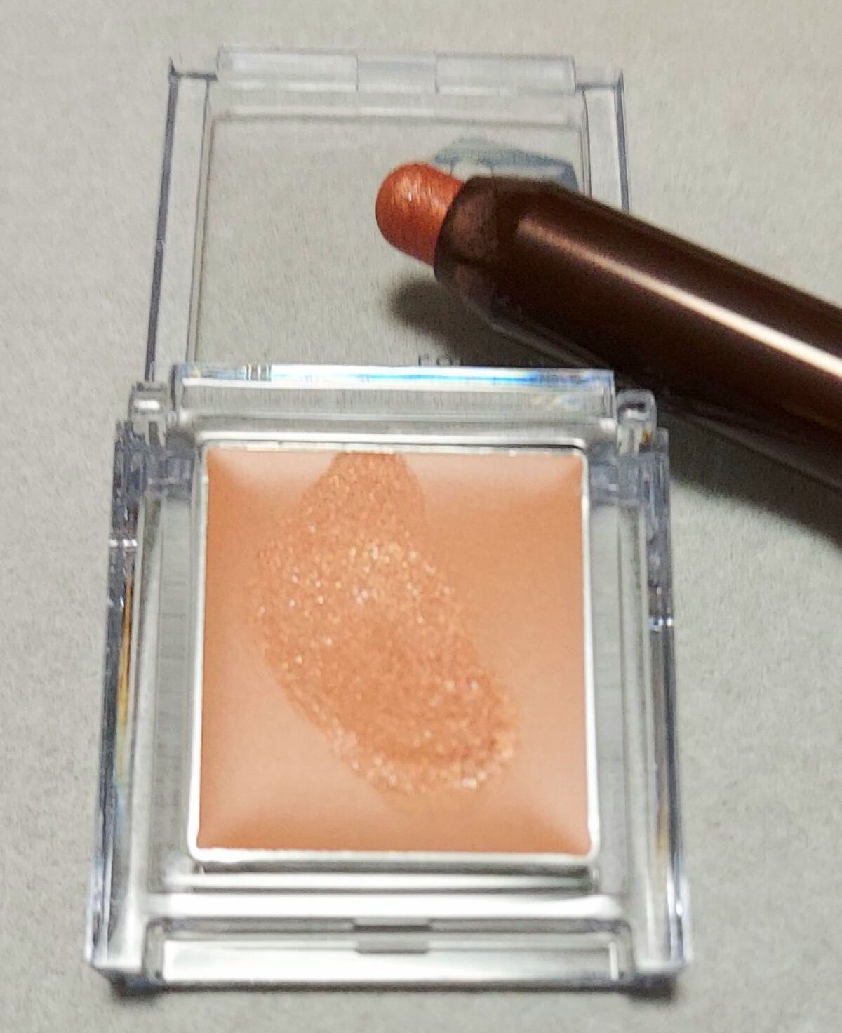 プリズム クリームアイカラー 017 ダスティジンジャー/リンメル ロンドン/ジェル・クリームアイシャドウを使ったクチコミ（1枚目）