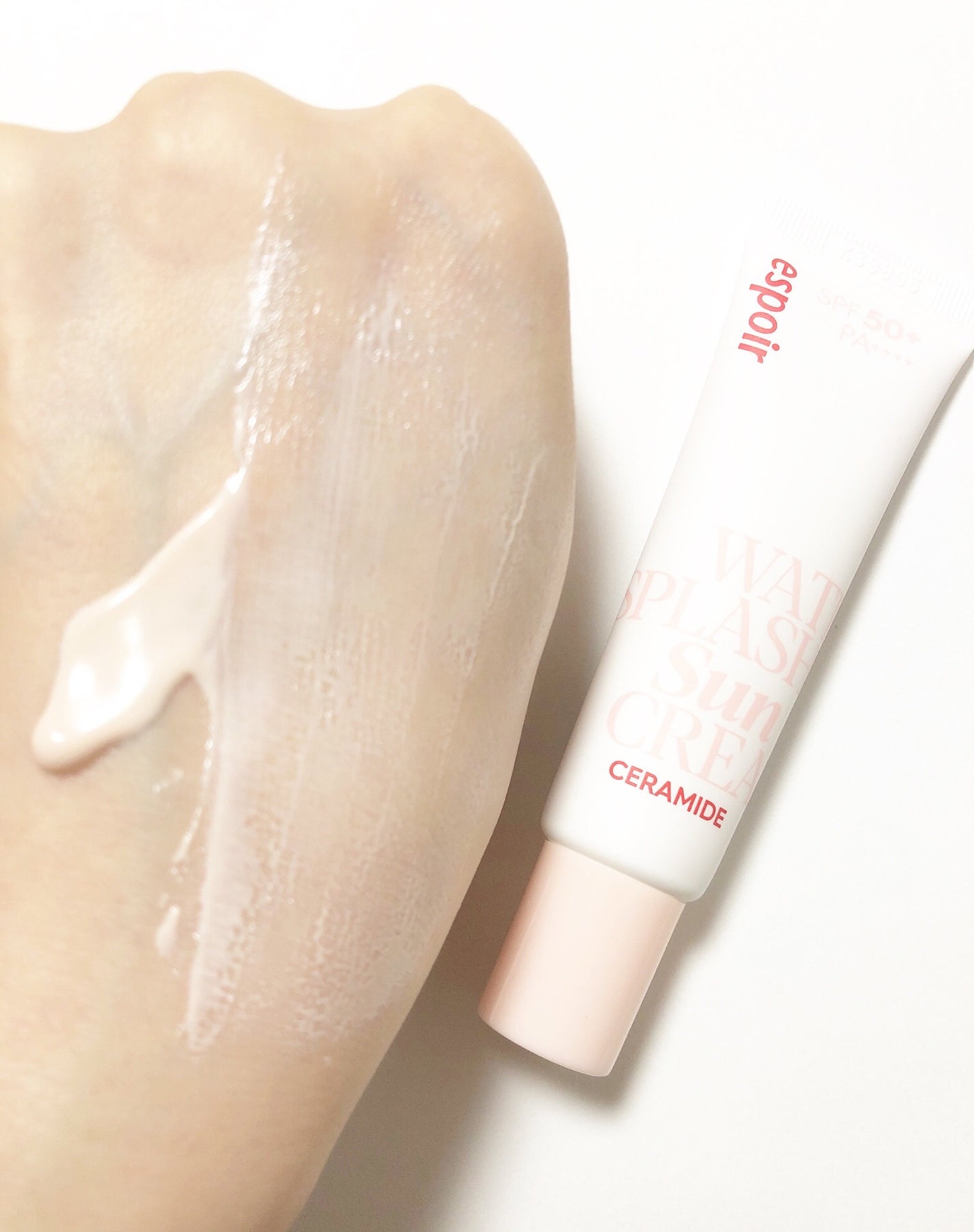 ウォータースプラッシュサンクリーム セラミド/espoir/日焼け止めクリームを使ったクチコミ(1枚目)