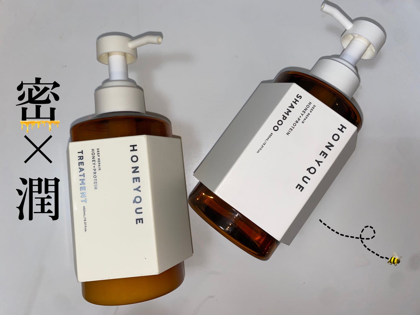 ディープリペア シャンプー モイスト/ヘアトリートメント モイスト/ハニーク/市販シャンプーを使ったクチコミ(1枚目)