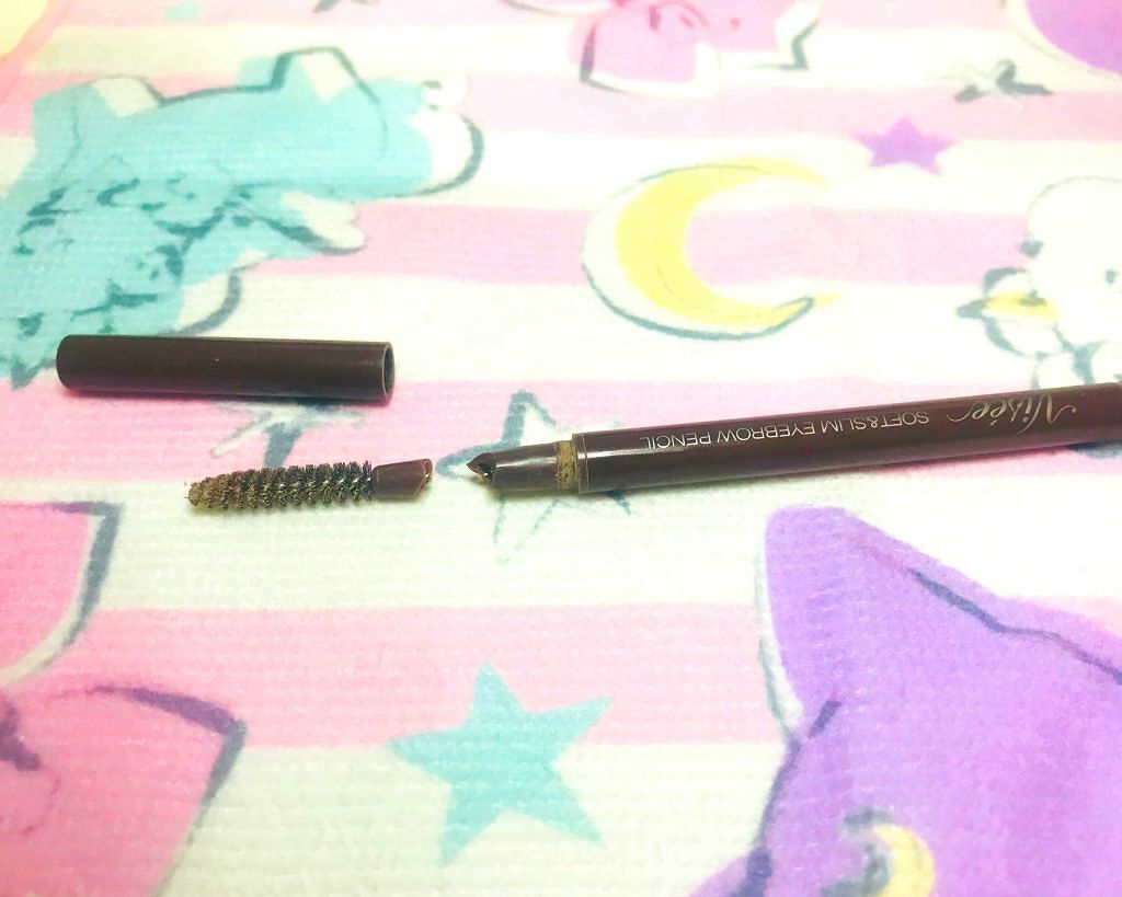 リシェ ソフト＆スリム アイブロウ ペンシル BR305 ダークブラウン/Visée/アイブロウペンシルを使ったクチコミ（3枚目）