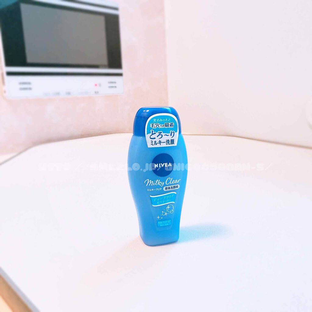 ニベア ミルキークリア洗顔料 ディープクリア/ニベア/洗顔フォームを使ったクチコミ(7枚目)