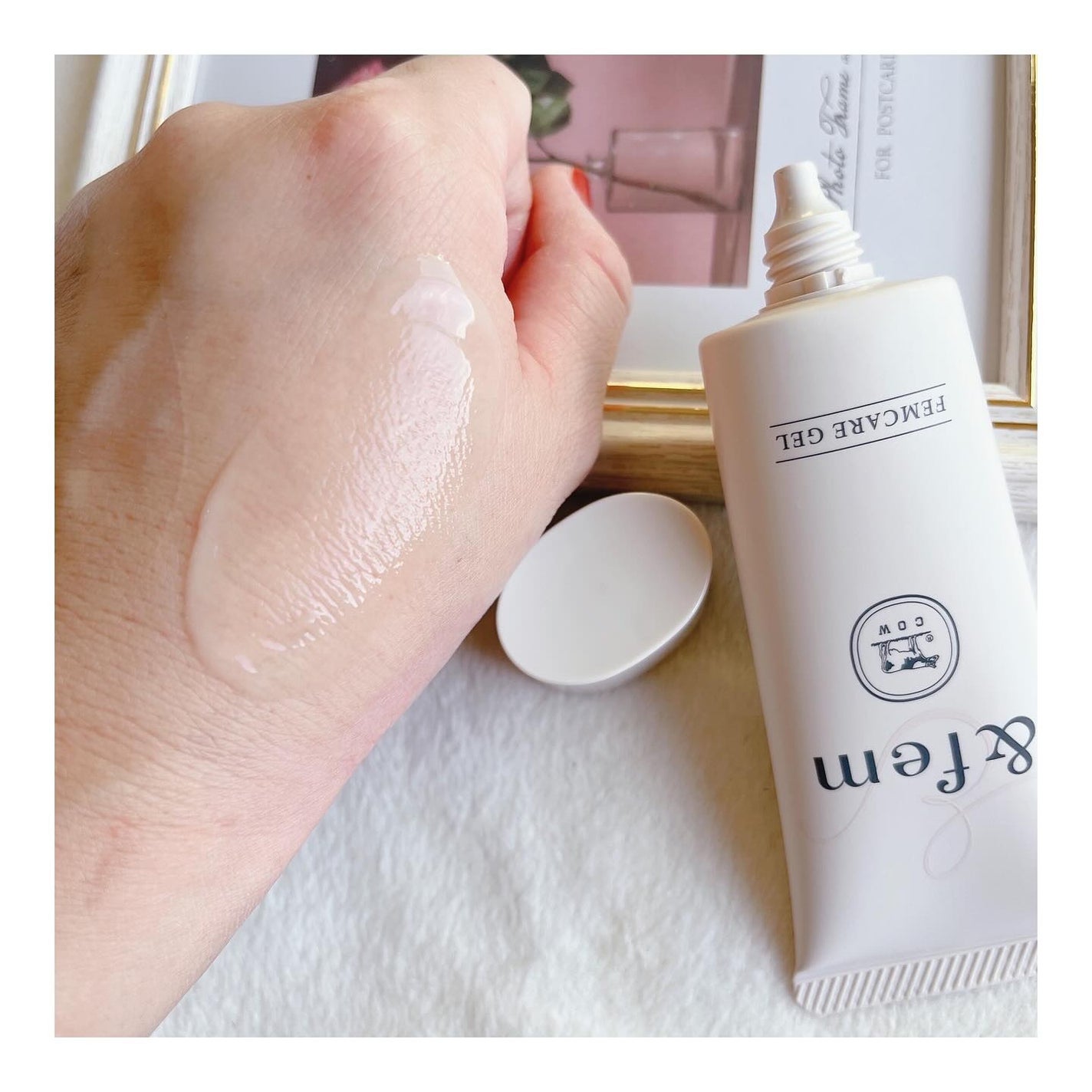 アンドフェム フェムケア美白ジェル/&fem/ボディクリームを使ったクチコミ(3枚目)