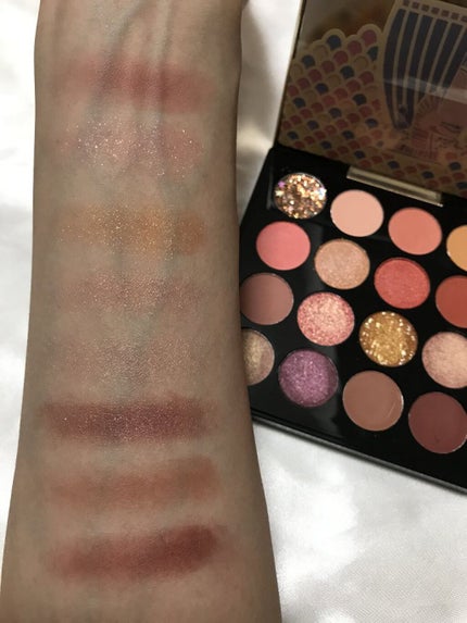 大英博物館 エジプトシリーズ アイシャドウパレット/ZEESEA/アイシャドウパレットを使ったクチコミ(3枚目)