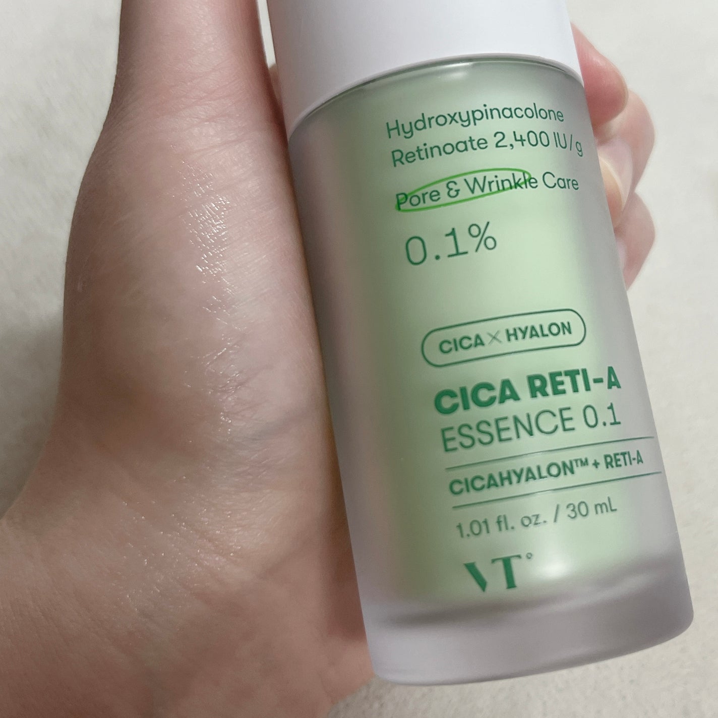 シカレチA エッセンス0.1/VT/美容液を使ったクチコミ(3枚目)