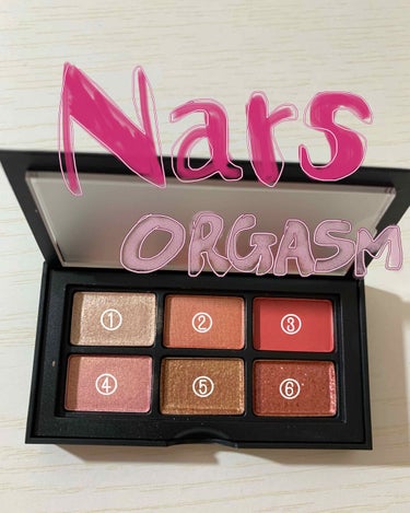 オーガズム ミニアイシャドーパレット/NARS/アイシャドウパレットを使ったクチコミ（1枚目）