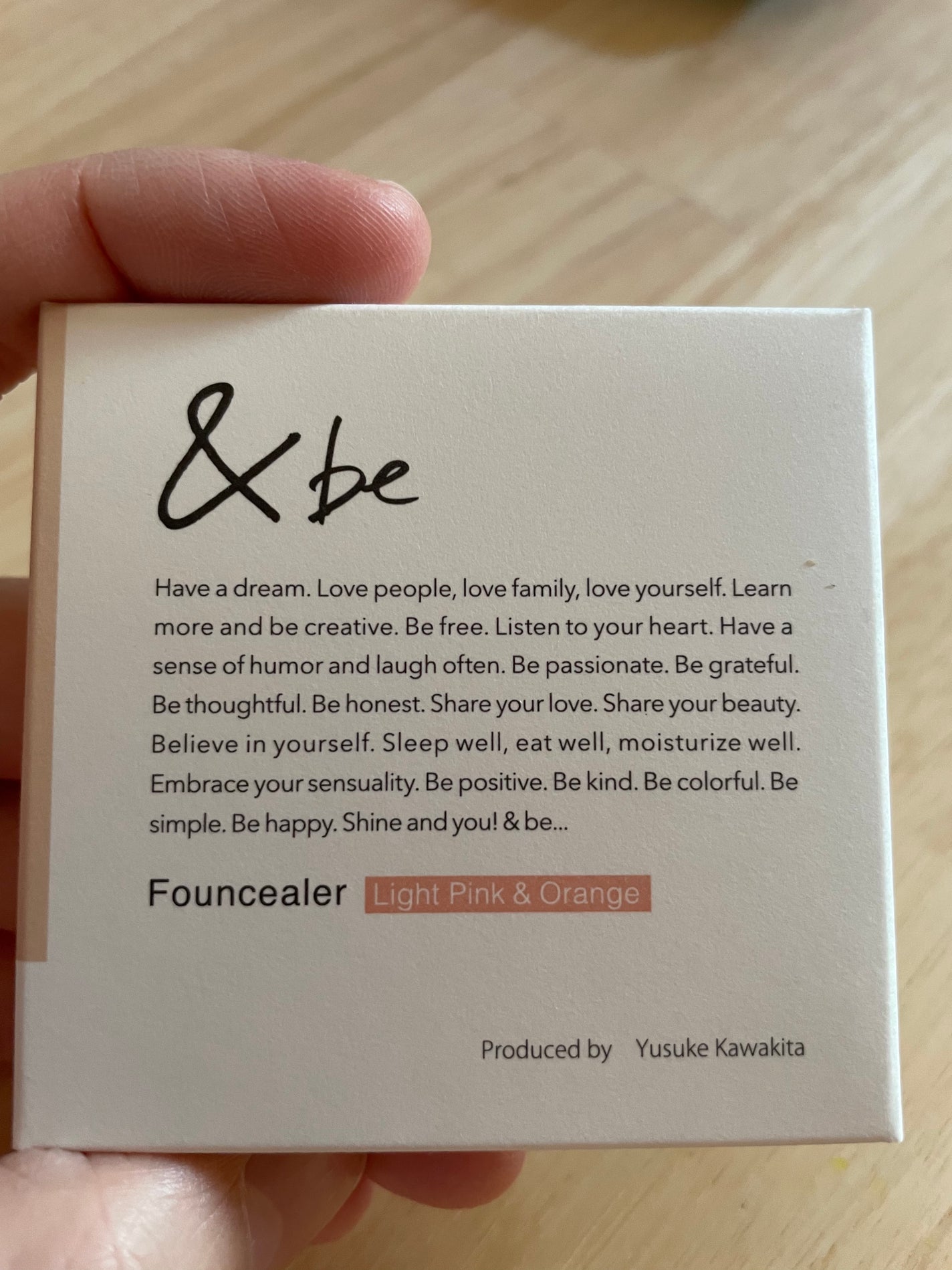 &be ファンシーラー/&be/パレットコンシーラーを使ったクチコミ(1枚目)