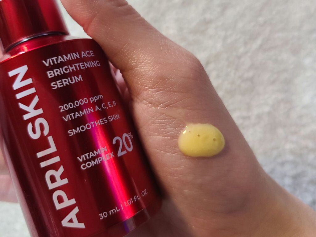 ビタミンACEセラム/APRILSKIN/美容液を使ったクチコミ(2枚目)