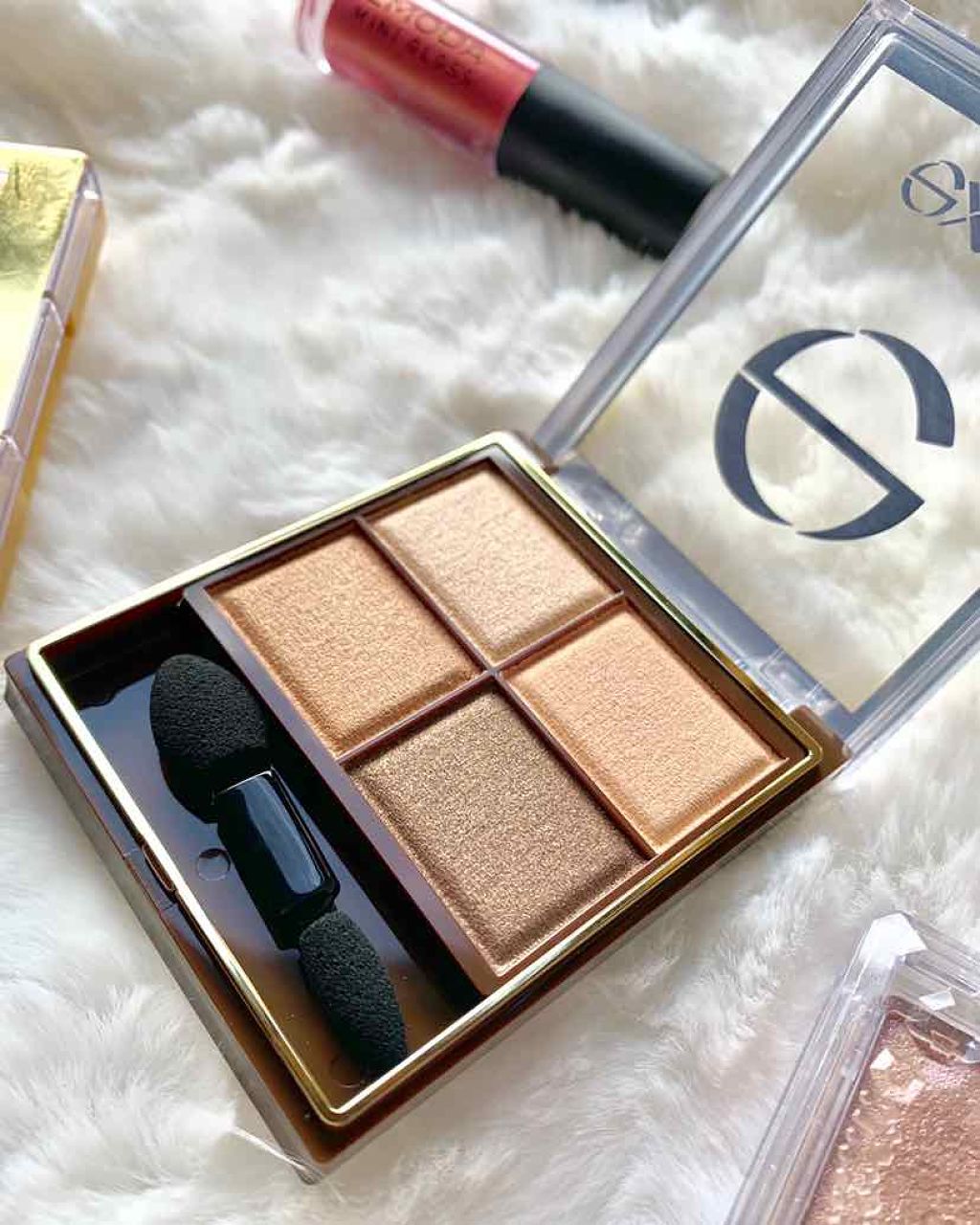 スキニーリッチシャドウ/excel/アイシャドウパレットを使ったクチコミ（2枚目）