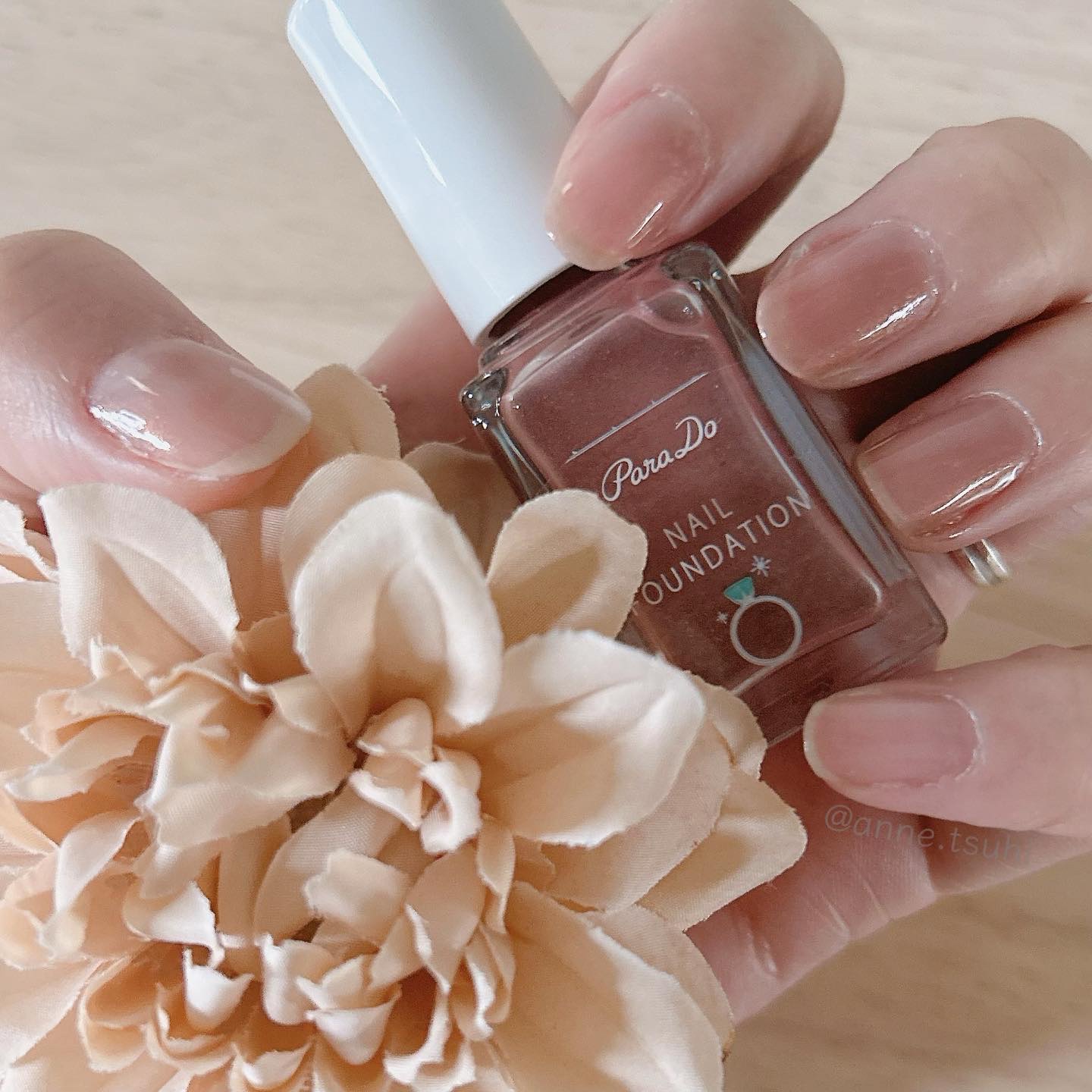 ネイルファンデーション/パラドゥ/マニキュアを使ったクチコミ（1枚目）