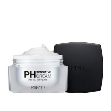 Qoo10のメガ割りで、サミュの『PH SENSITIVE CREAM』を購入しました〜！
やっと届いた……そして意外と大きい笑

田中みな実さんも使ってると噂のPHクリーム…😌
早速使ってみました。
