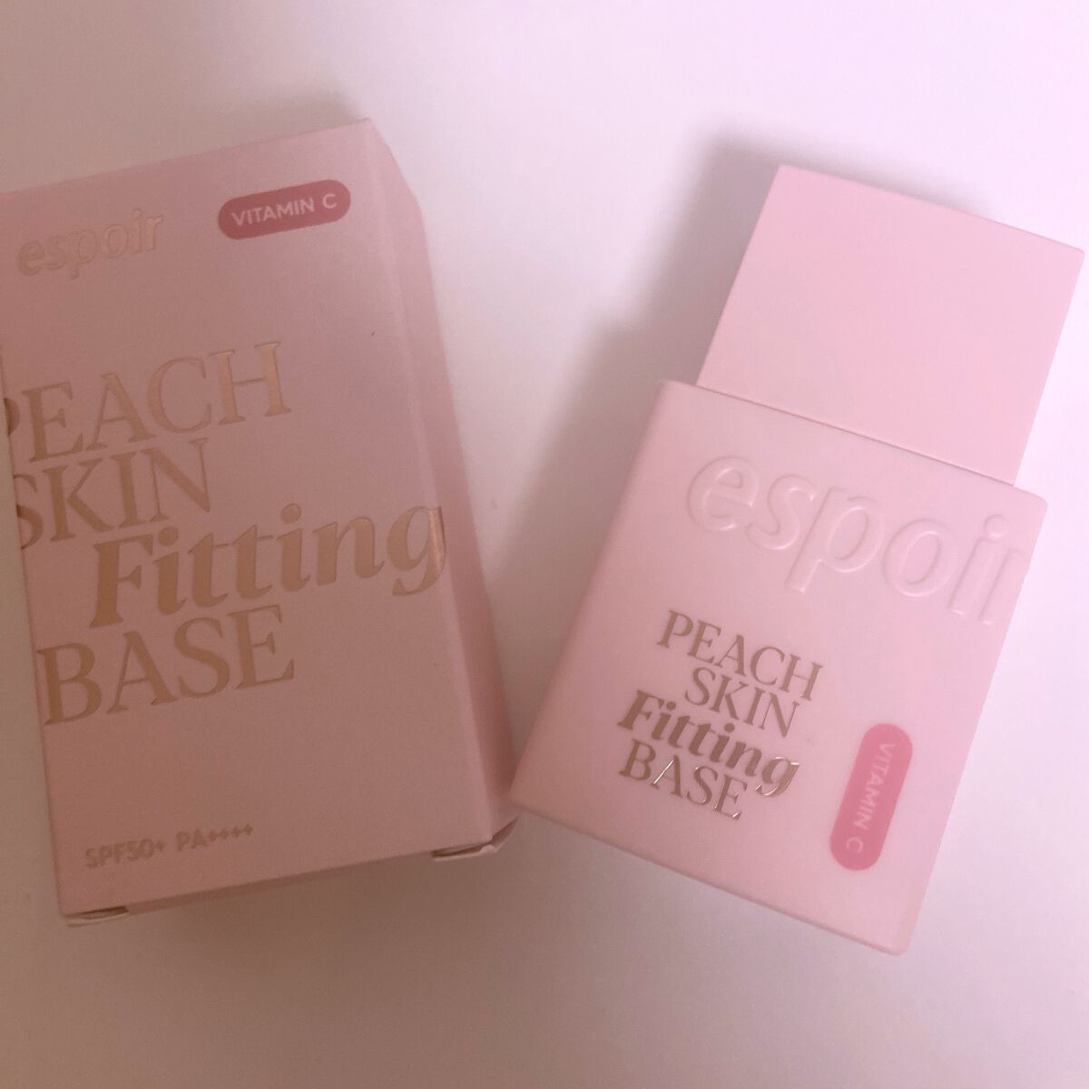 ピーチスキンフィッティングベース オールニュー SPF50 PA++++/espoir/化粧下地を使ったクチコミ(1枚目)