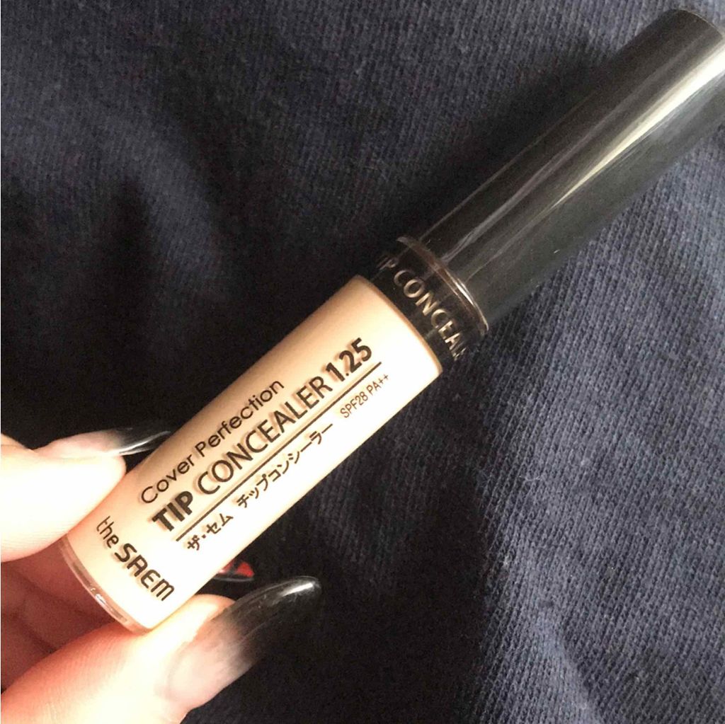 カバーパーフェクション チップコンシーラー/the SAEM/リキッドコンシーラーを使ったクチコミ(1枚目)